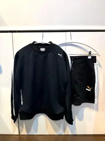 [ 새상품 ] PUMA 푸마 골프 셋업 블랙 상하의 세트 여성용