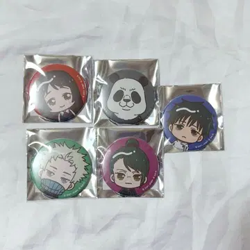 주술회전0 쪼꼬니! 매트 캔뱃지 리카 팬더 오코츠 쿠기나키 마키