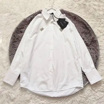 새상품 25SS 파비아나 필리피 블라우스 모니레 보타이 턱