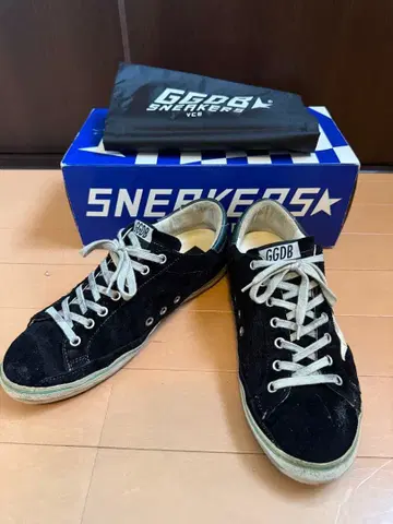 GOLDEN GOOSE GGDB 골든구스 블랙 스니커즈