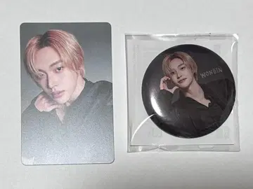 원빈 WONBIN 포토 카드 & 캔뱃지 세트
