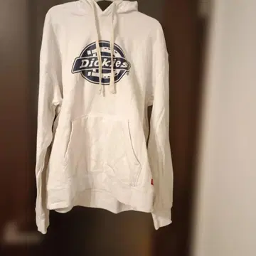 Dickies 화이트 후드 부착 후드티 할인 봄 후드티