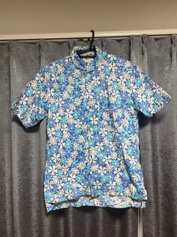 ENGINEERED GARMENTS 꽃무늬 반팔 셔츠 XS