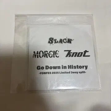 YONFES 한정판 CD SLACK MORGIC knot
