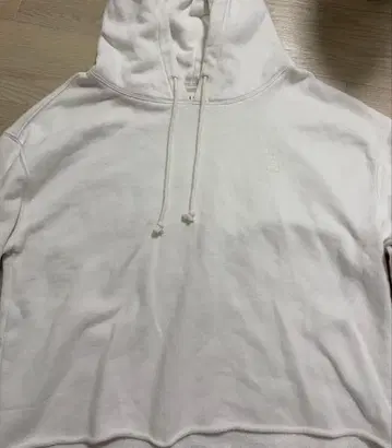 GAP 후드 부착 화이트 후드티