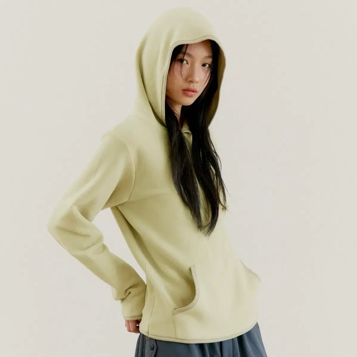 Oafish Anorak Fleece Sweatshirt on Bunjang Global Site