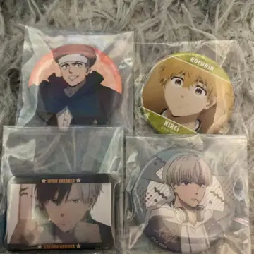 윈드브레이커 캔뱃지 4개 세트