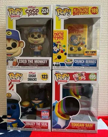 FUNKO POP! 켈로그 코코 캡틴 크런치 투칸 샘