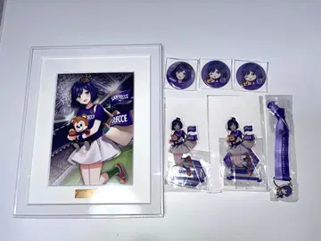 니지산지 시즈카 린 캐릭터 파인그래프 아크릴 스탠드 캔 배지 기타