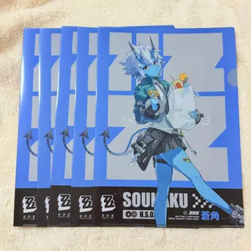 젠레스 존 제로 클리어 파일 5장 세트 창각