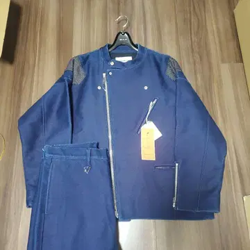 WHIZ 자개 소재 라이더스 팬츠 셋업 L