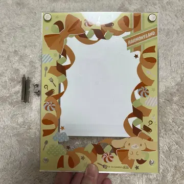 시나모롤 카푸치노 엽서 프레임 시나몬 프렌즈