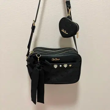 LIZLISA 파우치 포함 모노그램 미니백