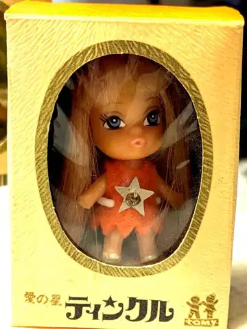 TOMY 사랑의 별 팅클 인형 오렌지 앤티크