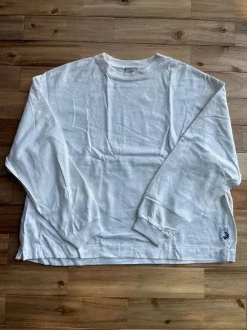 EVCON 콜라보 1LDK 긴팔 티셔츠 화이트