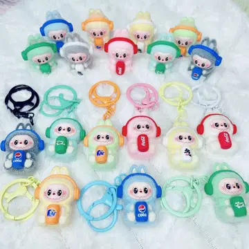 라부부(LABUBU) 플로키 마스코트 피규어 핸드메이드 [ 18개 ]