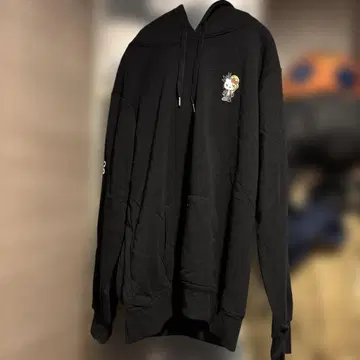 yoshikitty 블랙 후드티 LL