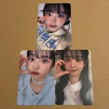 초단 트레이딩 카드 3종 월드 투어 ROCKATION QWER