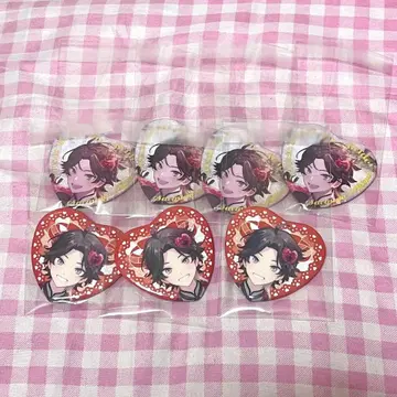 니지산지 사에구사 아키나 준브라 캔뱃지 묶음 판매 7개