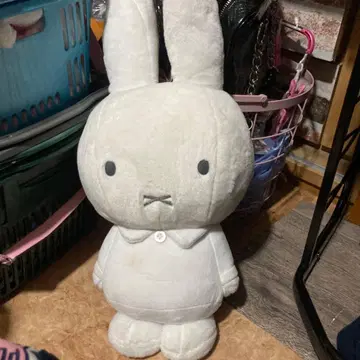 미피 봉제 인형 화이트 큰 토끼