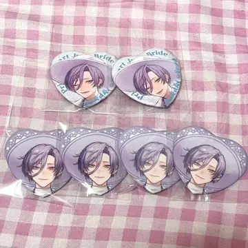 니지산지 사카키 네스 준브라 캔뱃지 묶음 판매 6개