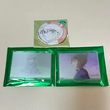 명탐정 코난 코난전 아크릴 스탠드 렌티큘러 원화 캔뱃지