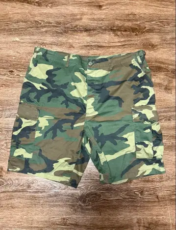 로스코 카고 팬츠 하프 팬츠 카모플라쥬 XL