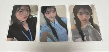 히나 트레이딩 카드 3종 월드 투어 ROCKATION QWER