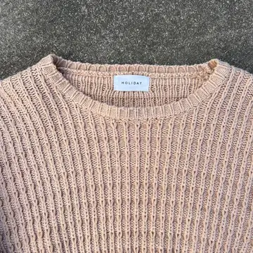 가격 인하 HOLIDAY 홀리데이 니트