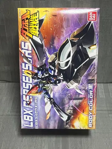 골판지 전기 W LBX 페르세우스 라이딩 소서 블랙 프라모델