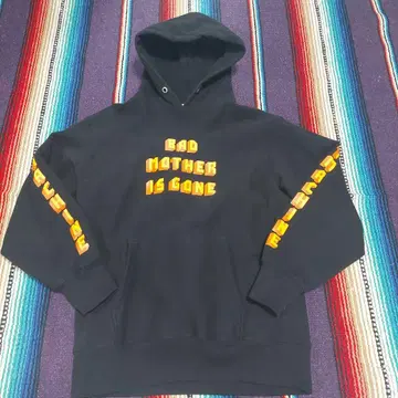 가격 인하 소프트 머신 후드티 펄프 픽션 L 블랙 속기모