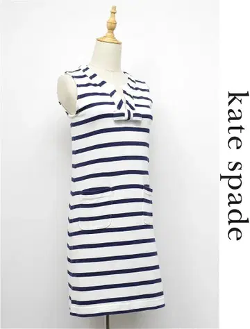B491/Kate spade NEWYORK 슬리브리스 원피스 보더