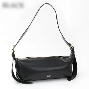 비올라돌로 가로형 숄더백 이탈리안 스플릿 레더 VOGUE