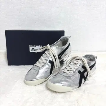 [ 새상품급 ] 오니츠카타이거 멕시코66 실버/블랙 28cm 박스 포함