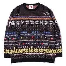 [ 새상품급 ] 펑크 드렁커스 팩맨 명인 스웨터 콜라보