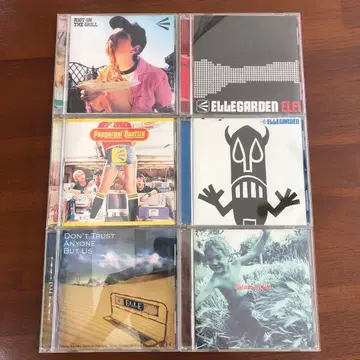 ELLEGARDEN 앨범 5장 & CD 1장 컬렉션