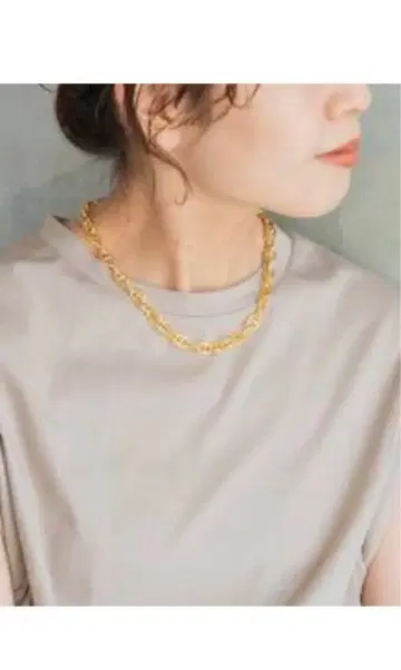 Spick and span EO marine chain necklace