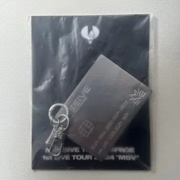 MA55IVE 포토 카드 부착 카드 키체인