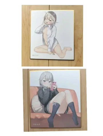 칸토쿠 이치카 미니 색지 2장