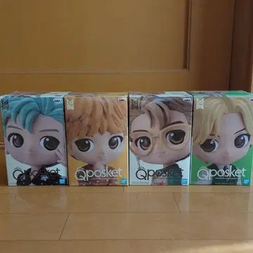 Tiny TAN Dynamite Qposket 피규어 4체 세트