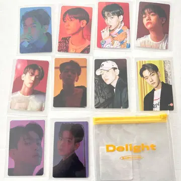 EXO 백현 스티커 트레이딩 카드 Delight