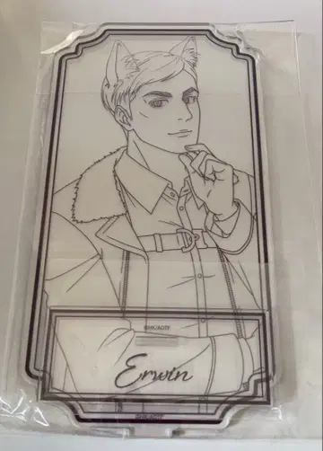 진격의 거인 마루이 BIG 아크릴 스탠드 엘빈 선화 늑대인간ver.