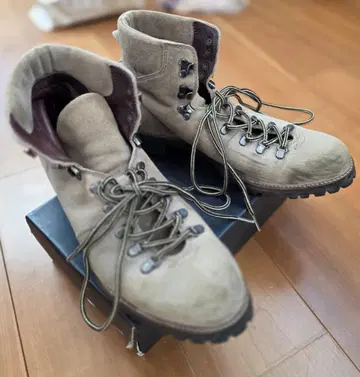 PADRONE 파드로네 스웨이드 트레킹 부츠 베이지 일본제