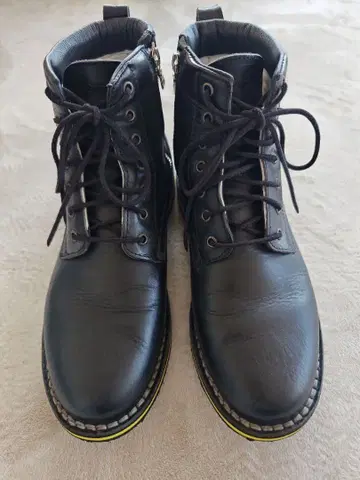 새상품급 diemme 42 마운틴 부츠 비브람 밑창 디에메 가죽 신발