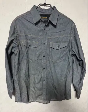 이븐리버 히코리 데님 셔츠 L 사이즈 SR-2006