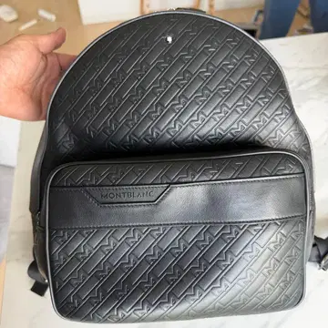 선착순 새상품급 MONTBLANC 블랙 백팩