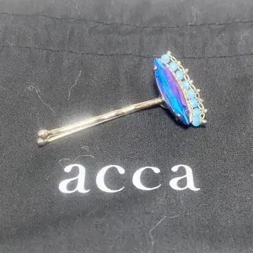무료배송 아카 acca 헤어핀 블루 거의 미사용