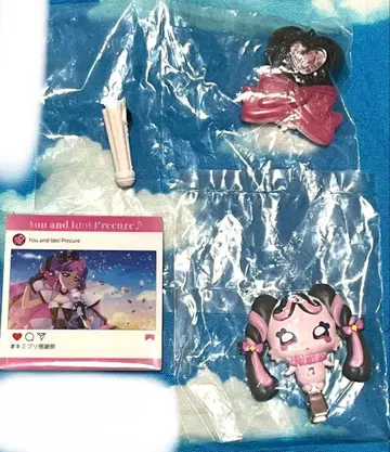 너와 아이돌 프리큐어 감사제 큐어 키스 캔뱃지 3종 세트