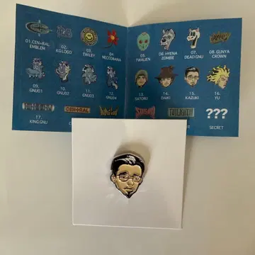 King Gnu CEN+RAL Tour 2026 굿즈 PINS 핀 배지