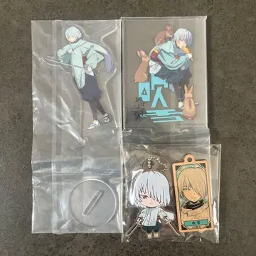 도망치는 젊은 군주 후부키 아크릴 스탠드 일본풍 키링 러버 키링